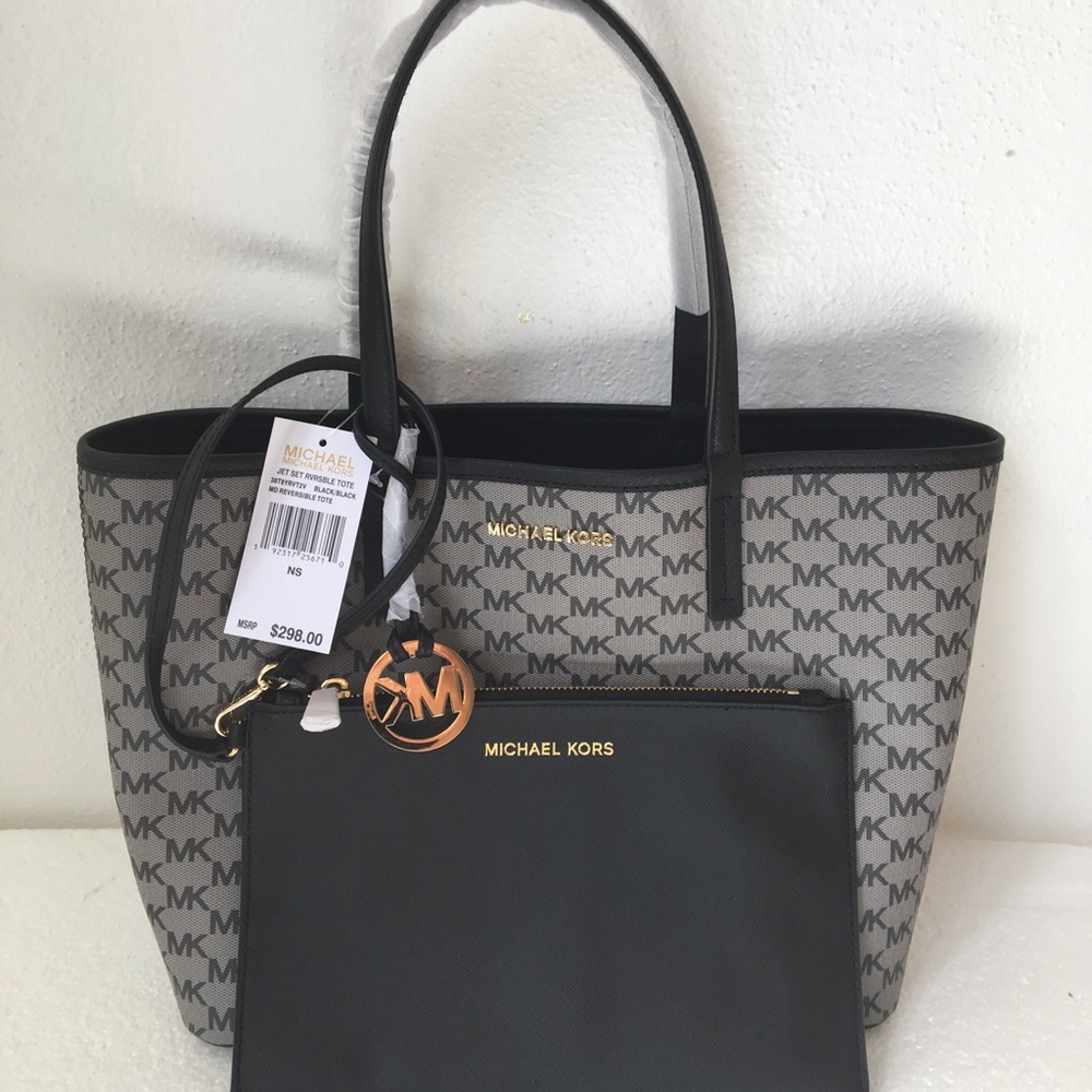 Michael Kors Set Handbag Tote New